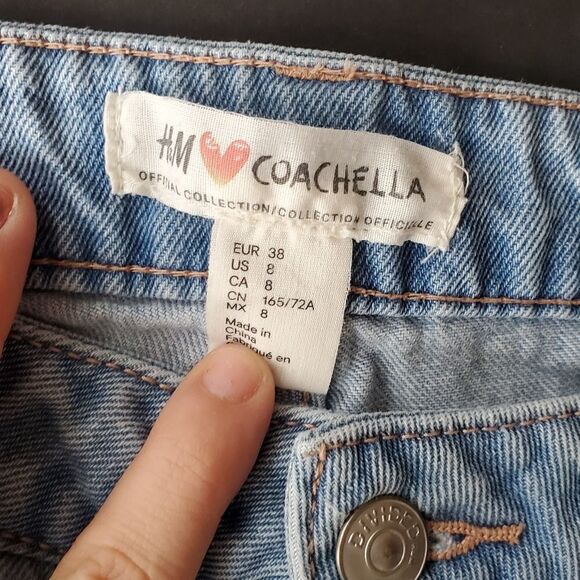 H&M Cochella Distressed Jeans - Picture 3 of 10